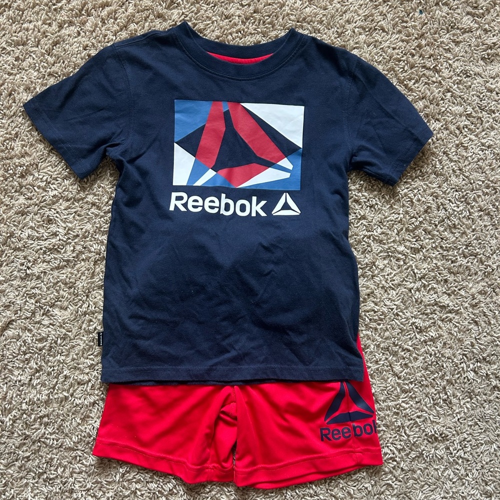 Boys Reebok Red, White, Blue Activewear Set, Children’s Sets